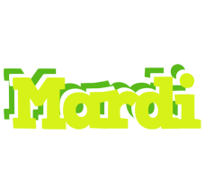 Mardi citrus logo
