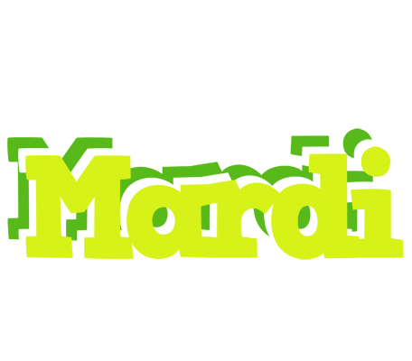 Mardi citrus logo