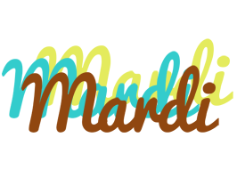 Mardi cupcake logo