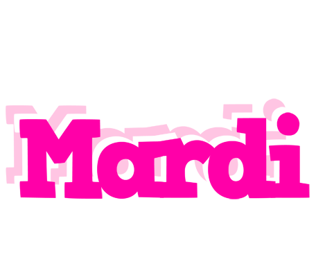 Mardi dancing logo