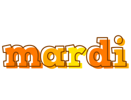 Mardi desert logo