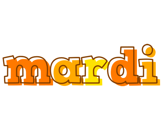Mardi desert logo