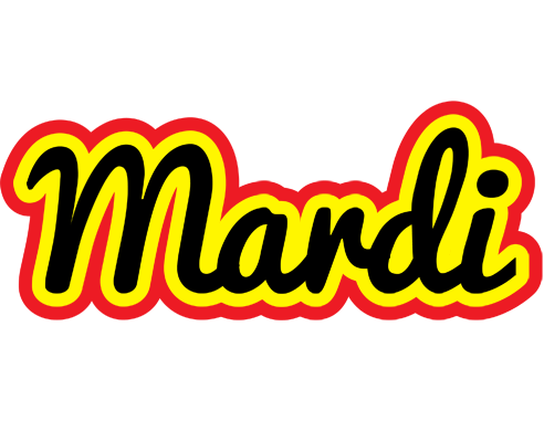 Mardi flaming logo