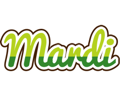 Mardi golfing logo