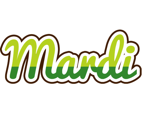 Mardi golfing logo