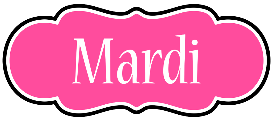 Mardi invitation logo