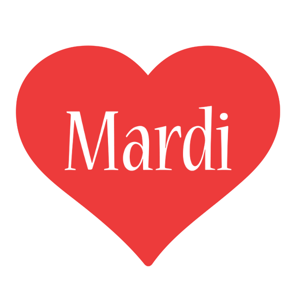 Mardi love logo