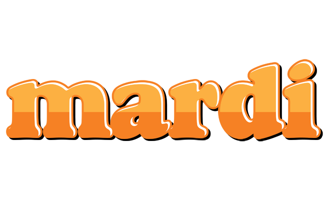 Mardi orange logo