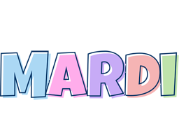 Mardi pastel logo