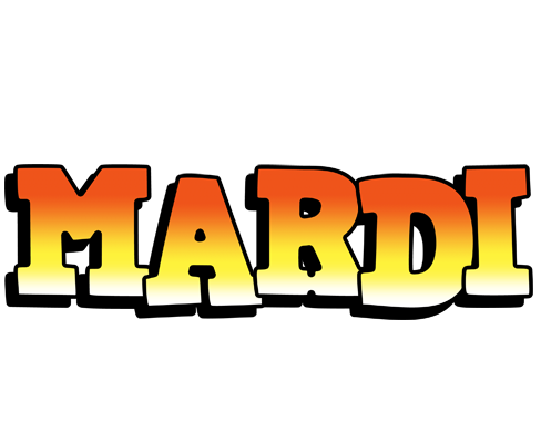 Mardi sunset logo