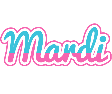 Mardi woman logo
