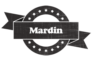 Mardin grunge logo