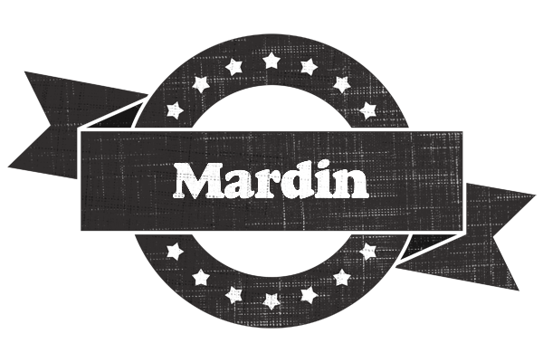 Mardin grunge logo
