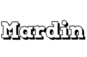 Mardin snowing logo