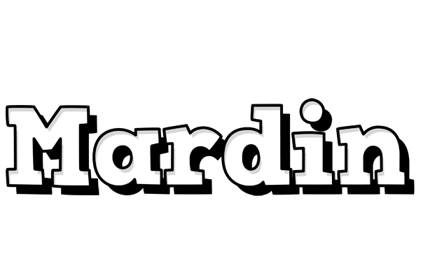 Mardin snowing logo