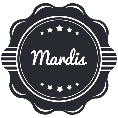 Mardis badge logo