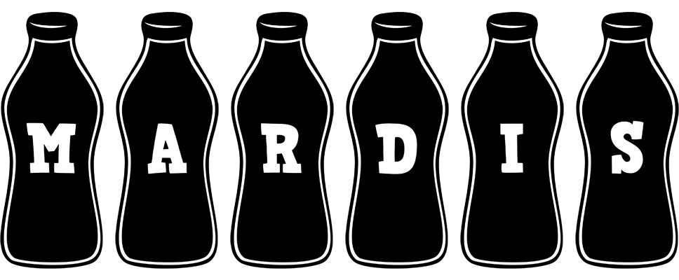 Mardis bottle logo