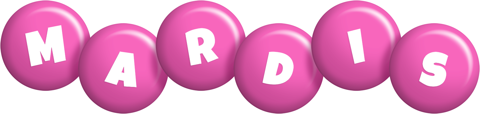 Mardis candy-pink logo