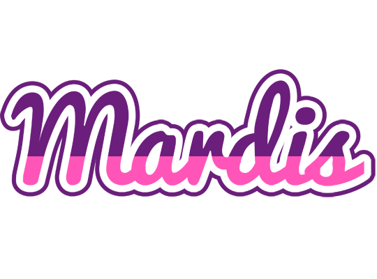 Mardis cheerful logo