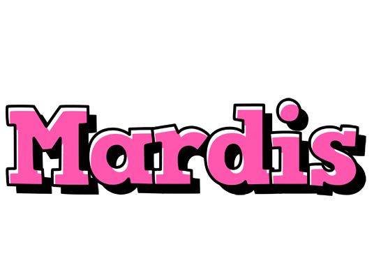 Mardis girlish logo