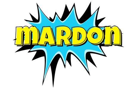 Mardon amazing logo