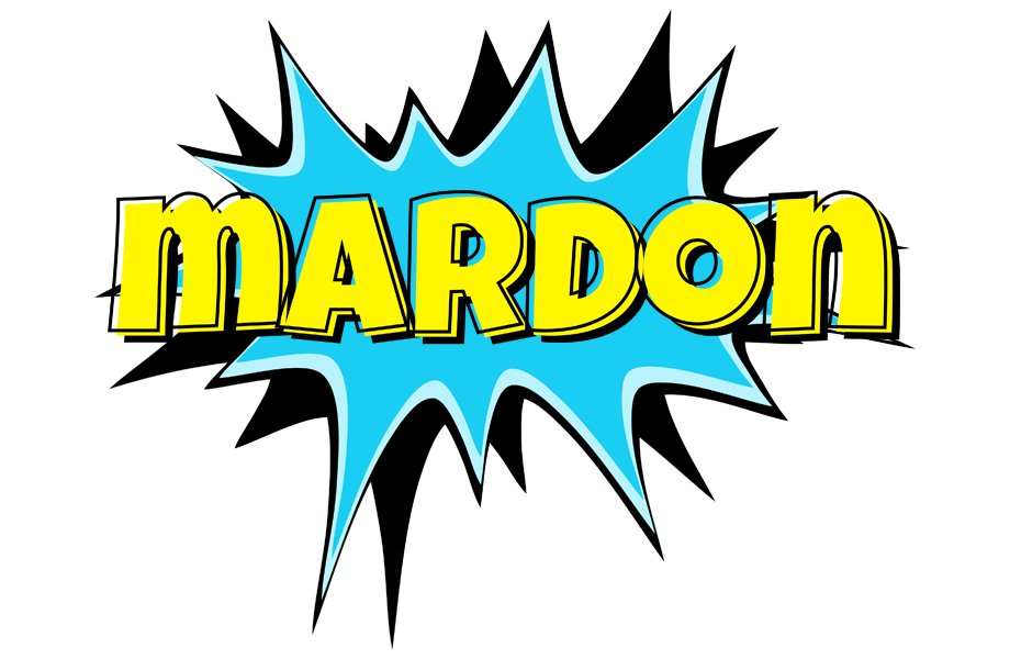 Mardon amazing logo