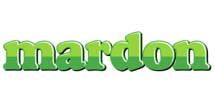 Mardon apple logo