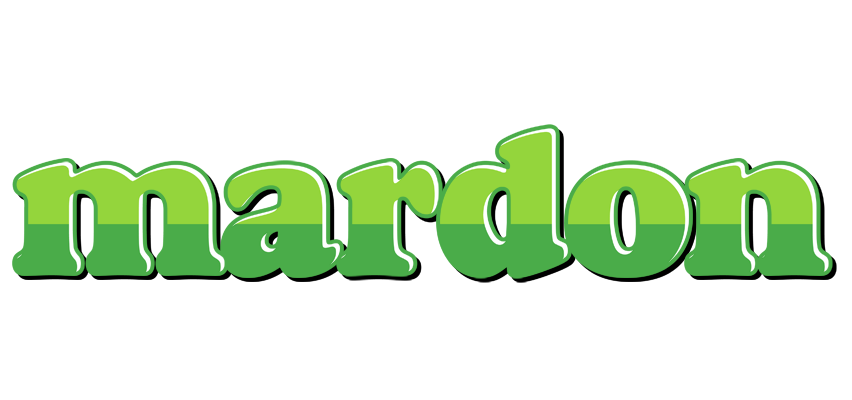 Mardon apple logo