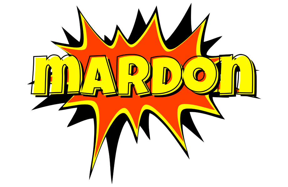 Mardon bazinga logo