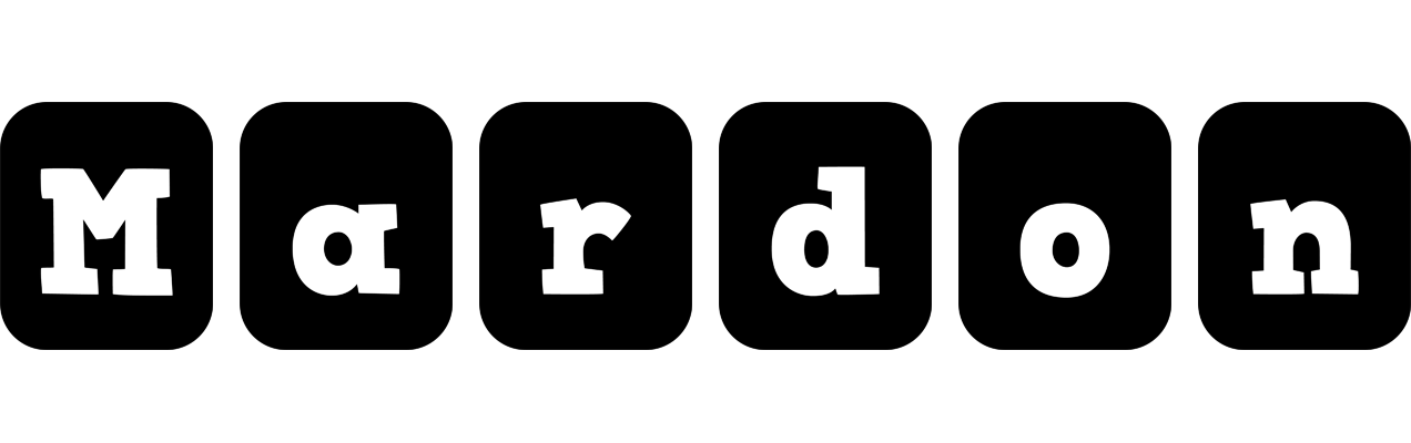 Mardon box logo