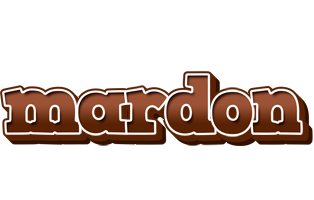 Mardon brownie logo