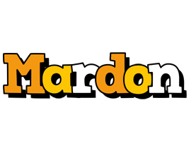 Mardon cartoon logo