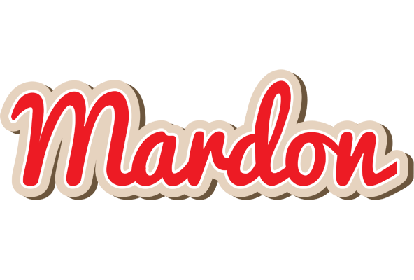 Mardon chocolate logo
