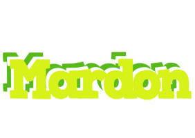 Mardon citrus logo