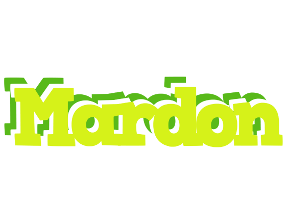 Mardon citrus logo