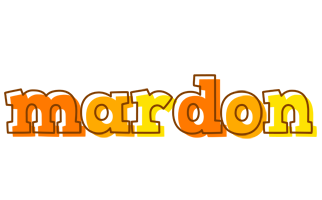 Mardon desert logo