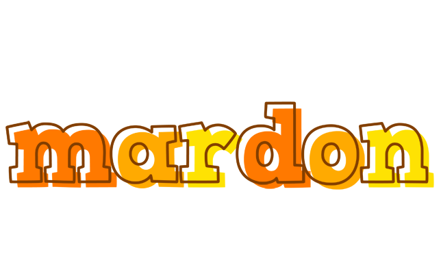 Mardon desert logo