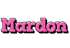 Mardon girlish logo