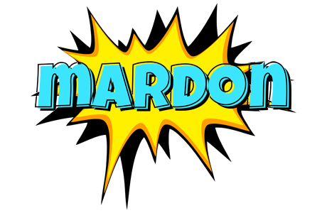 Mardon indycar logo