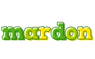 Mardon juice logo