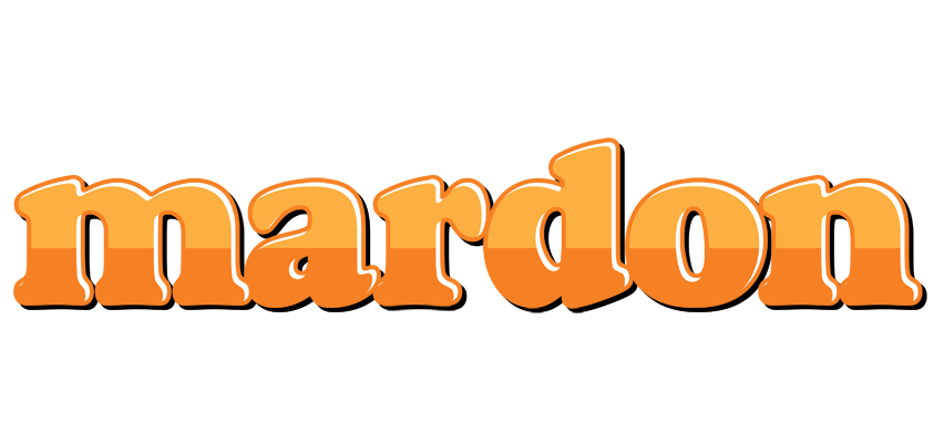 Mardon orange logo