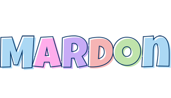 Mardon pastel logo