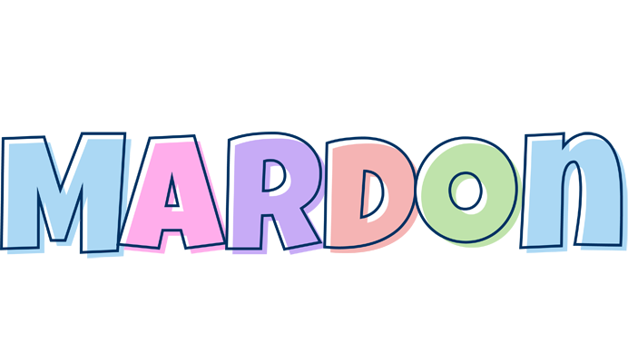 Mardon pastel logo