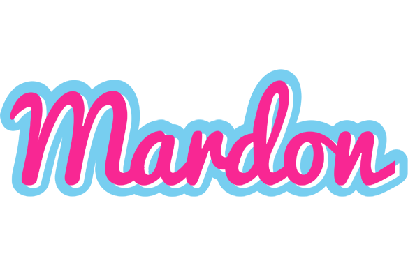 Mardon popstar logo