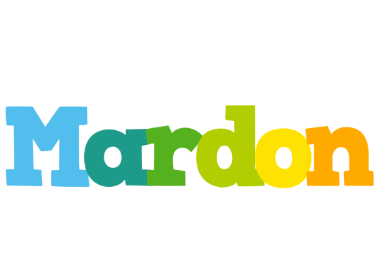 Mardon rainbows logo