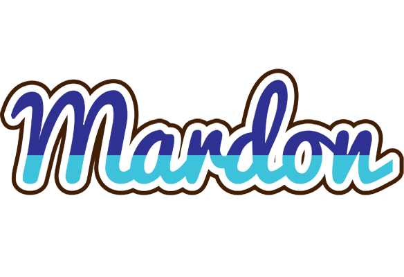 Mardon raining logo