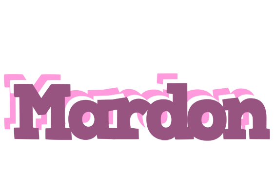 Mardon relaxing logo