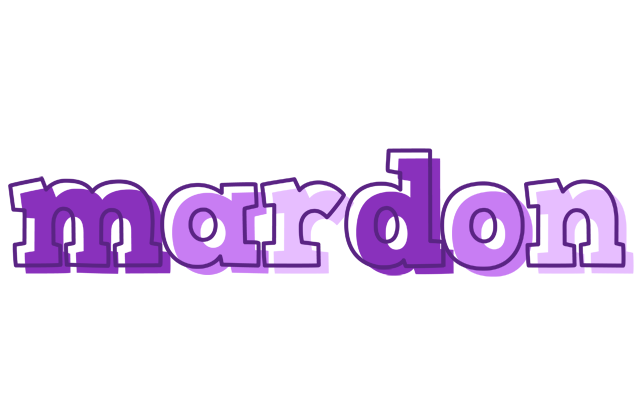 Mardon sensual logo
