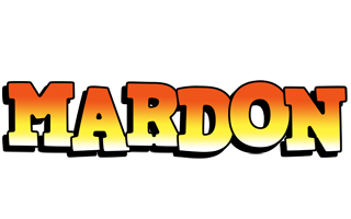 Mardon sunset logo