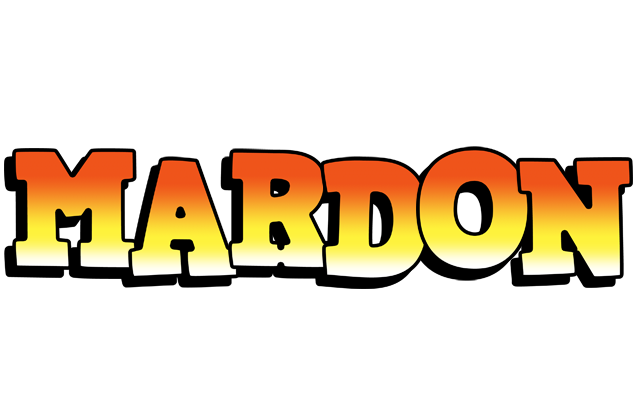 Mardon sunset logo
